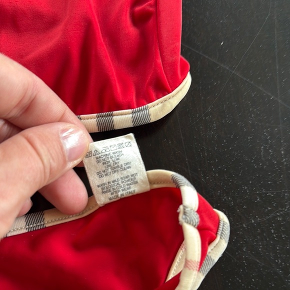 Burberry Red Bikini - Picture 3 of 4